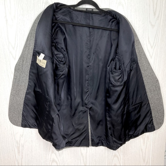 Robert Stock Vintage Camel Hair Herringbone Sport Coat - Picture 3 of 9